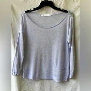 Athleta Lavender Mesh Top - Small
